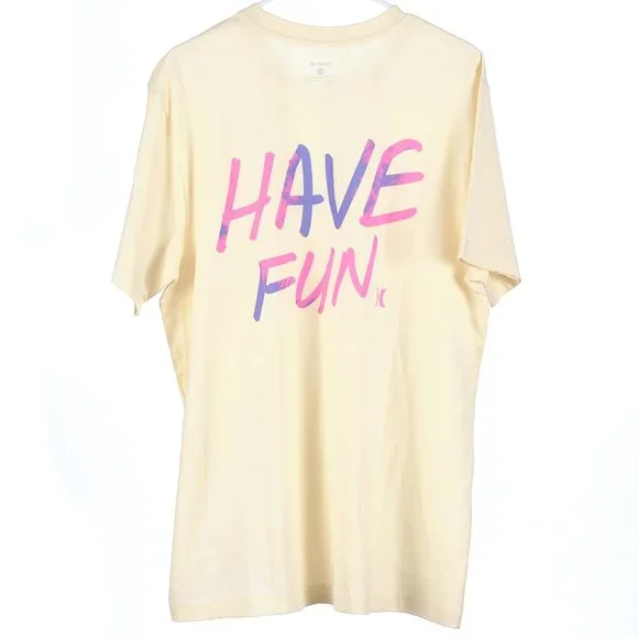 Hurley Men's XL Yellow T-Shirt NWOT - Picture 5 of 5